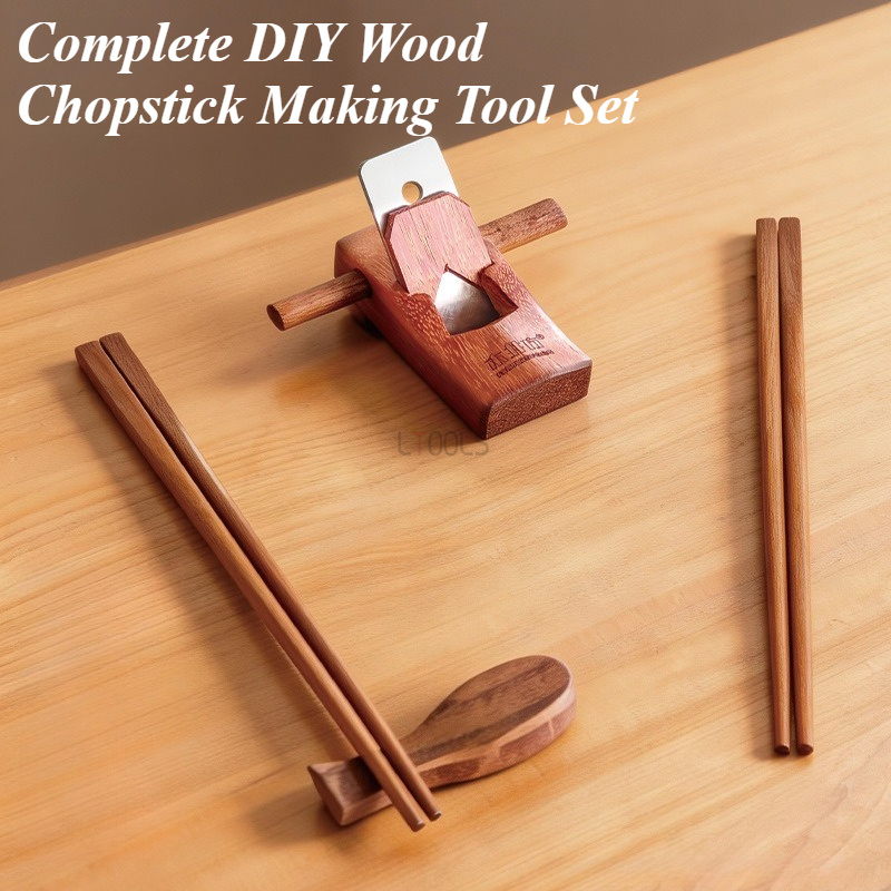 Woodworking Kits For Beginners - 나무 젓가락 만들기 도구 세트 초보자