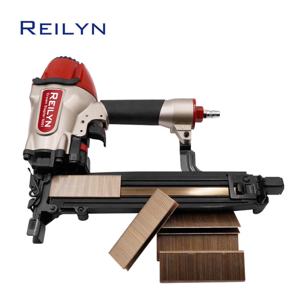 Woodworking Manufacturing - 16Ga 7/16인치 중간 크라운 스테이플러 N851