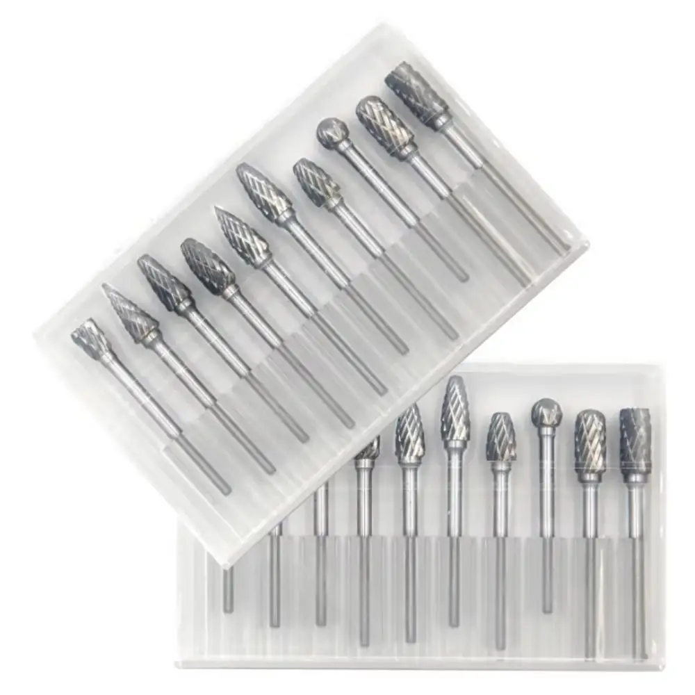 Wood Chisel Set - 10개입 초경 로터리 버 세트 3mm