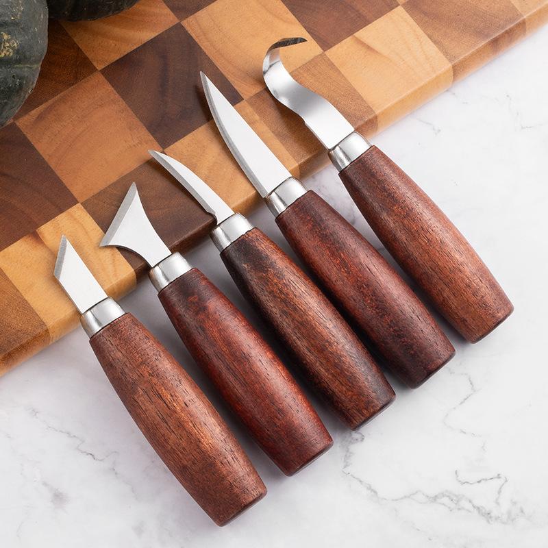 5개 목공 조각끌 세트 - DIY 목공 조각 및 박피  - Wood Chisel Set 리뷰 및 가격