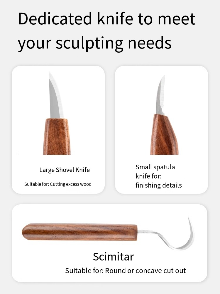 목공 조각 도구 세트 목공 조각 키트 치즐 목공 칼 목 - Woodworking Kits For Beginners 리뷰 및 가격