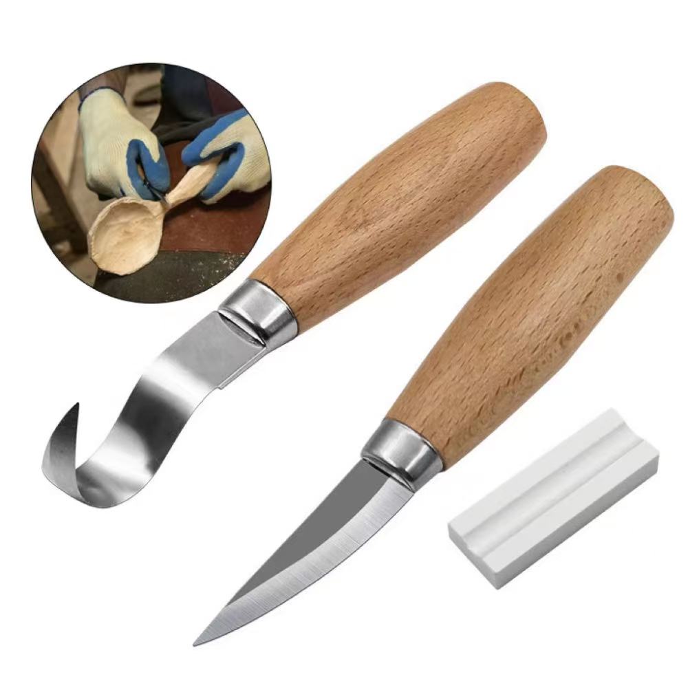 인체공학적 너도밤나무 손잡이 목공 조각 도구 세트 초보 - Woodworking Kits For Beginners 리뷰 및 가격