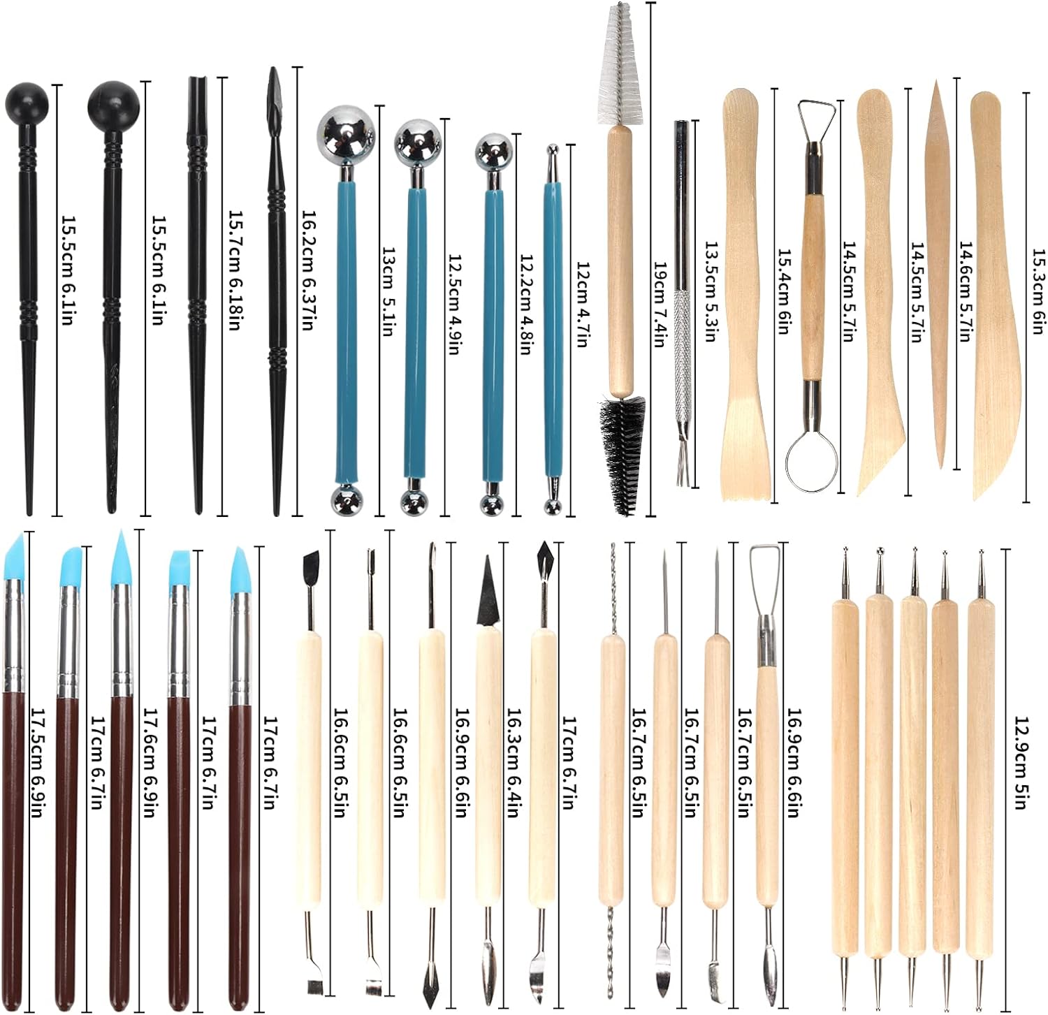 도자기 점토 조각 도구 키트 8-61 개/대, 세라믹  - Wood Chisel Set 리뷰 및 가격