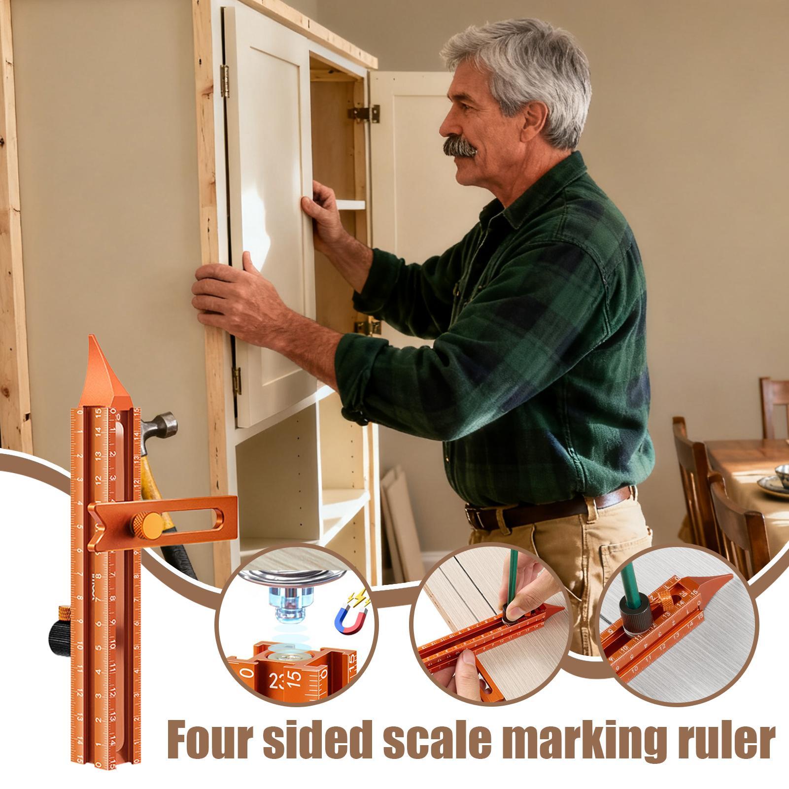 목공용 자석 베이스 4면 도구 금속 정밀 자 목수 목공 - Woodworking Carpenter 리뷰 및 가격