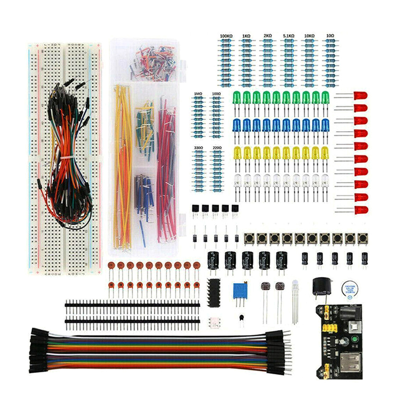 전자 부품 전해 콘덴서 저항기 LED 830홀 브레드보 - Woodworking Kits For Beginners 리뷰 및 가격
