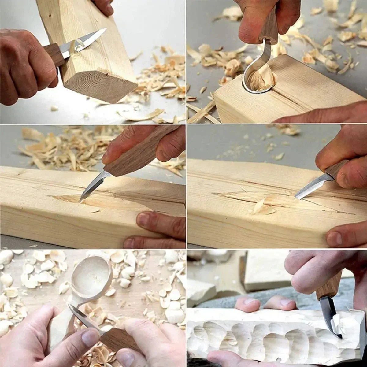 나무 조각 키트 손 조각 칼 세트, 나무 조각 칼 초보 - Woodworking Kits For Beginners 리뷰 및 가격