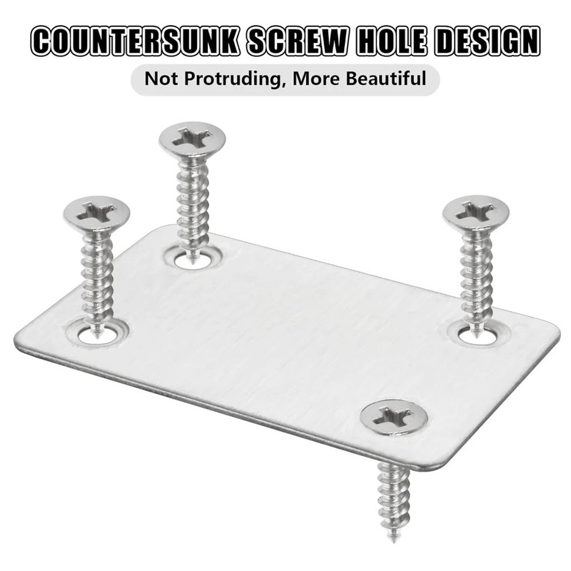 스테인리스 스틸 직각 코너 브래킷 가구 연결 부품 목재 - Woodworking Joint Types 리뷰 및 가격