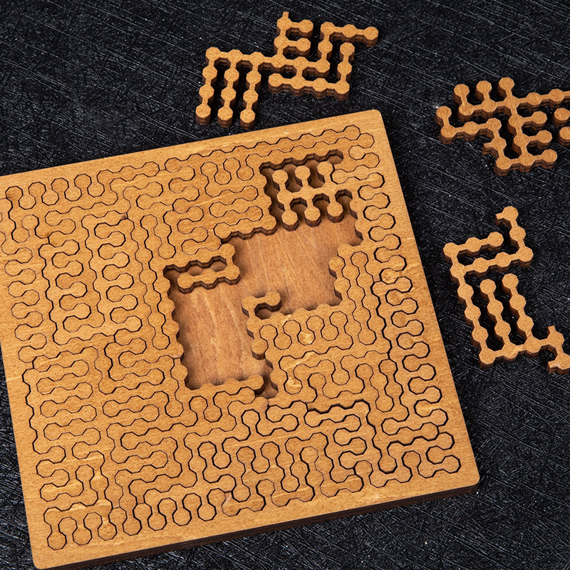 불가능한 나무 퍼즐 성인을 위한 IQ 퍼즐 불가능한 직 - Woodworking Game 리뷰 및 가격