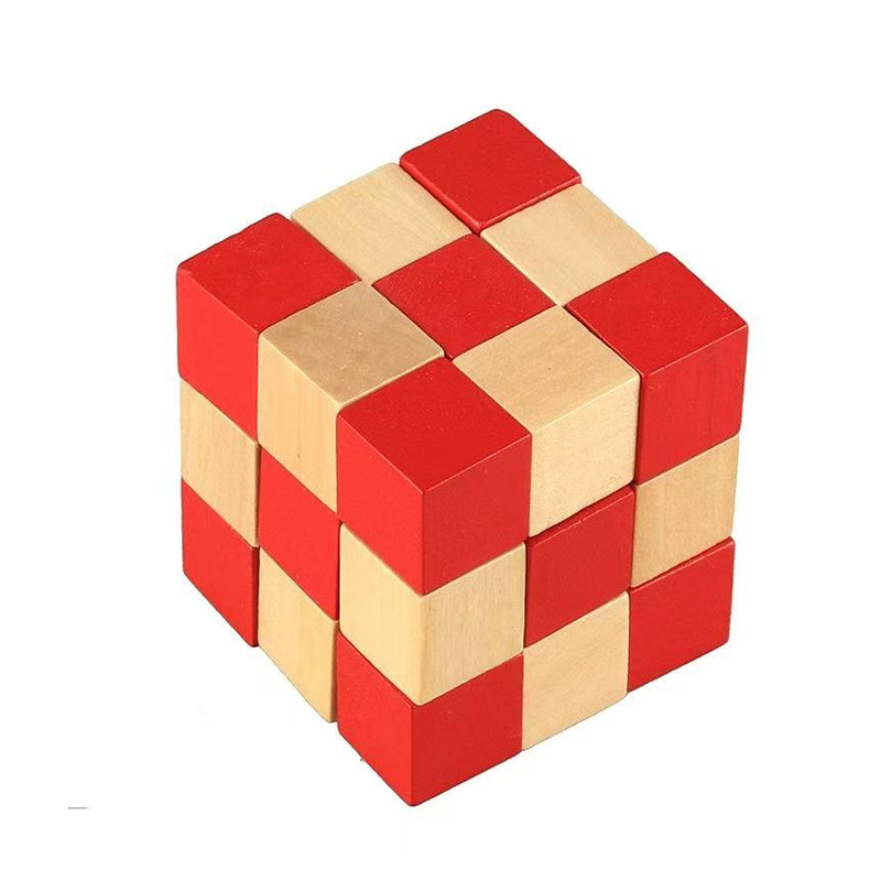 나무 뱀 큐브 퍼즐 IQ 논리 훈련 두뇌 자극 문제 해 - Woodworking Game 리뷰 및 가격