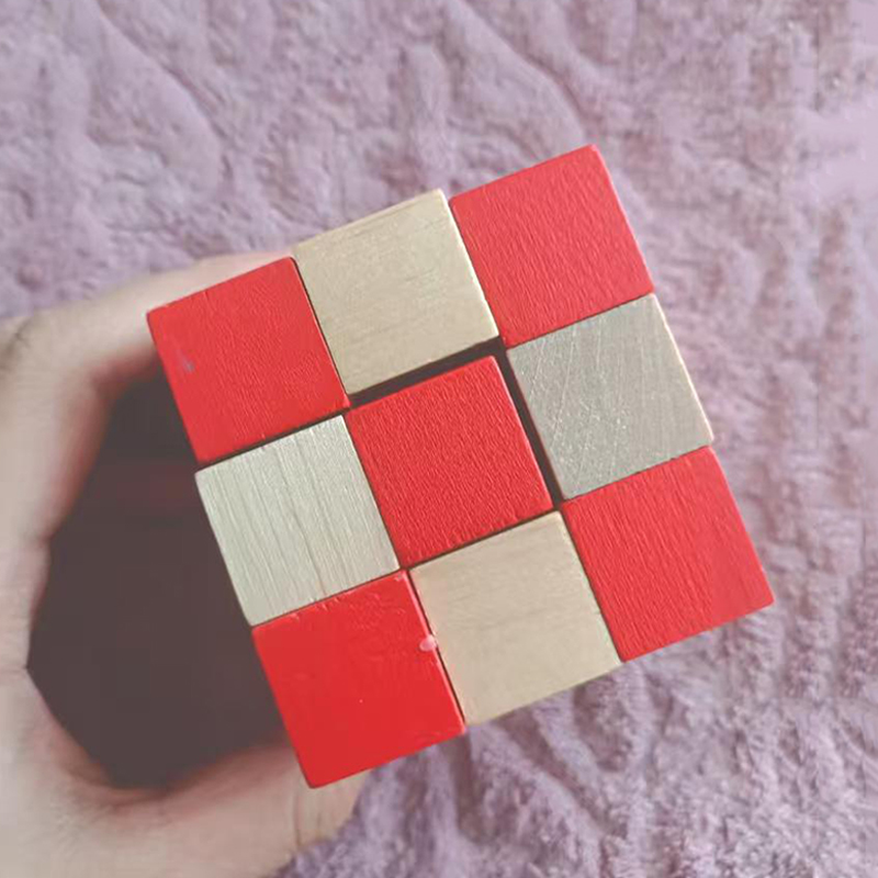 나무 뱀 큐브 퍼즐 IQ 논리 훈련 두뇌 자극 문제 해 - Woodworking Game 리뷰 및 가격