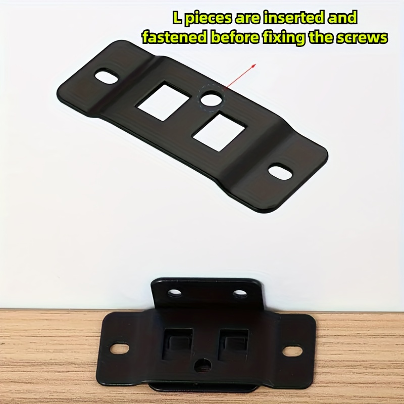 60개 고강도 L형 금속 브래킷(10개 커넥터 + 50 - Woodworking Joint Types 리뷰 및 가격