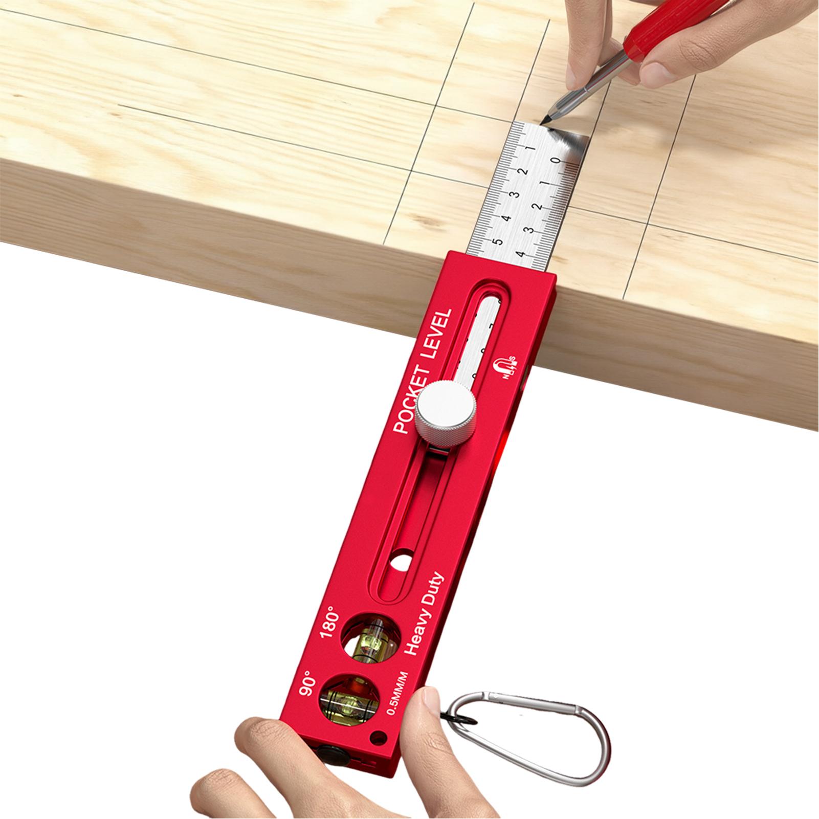 목공 측정 도구 자석식 수평 템플릿 목수용 자(미터법  - Woodworking Carpenter 리뷰 및 가격