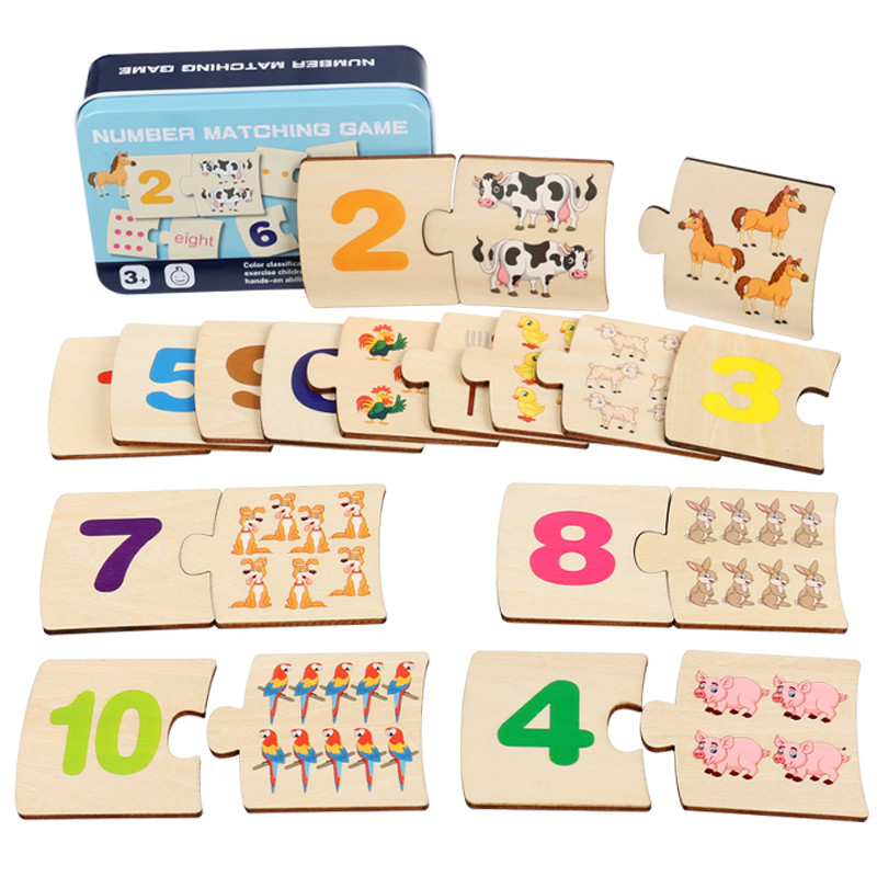 어린이 철제 상자 숫자 학습 나무 동물 음식 퍼즐 보드 - Woodworking Game 리뷰 및 가격