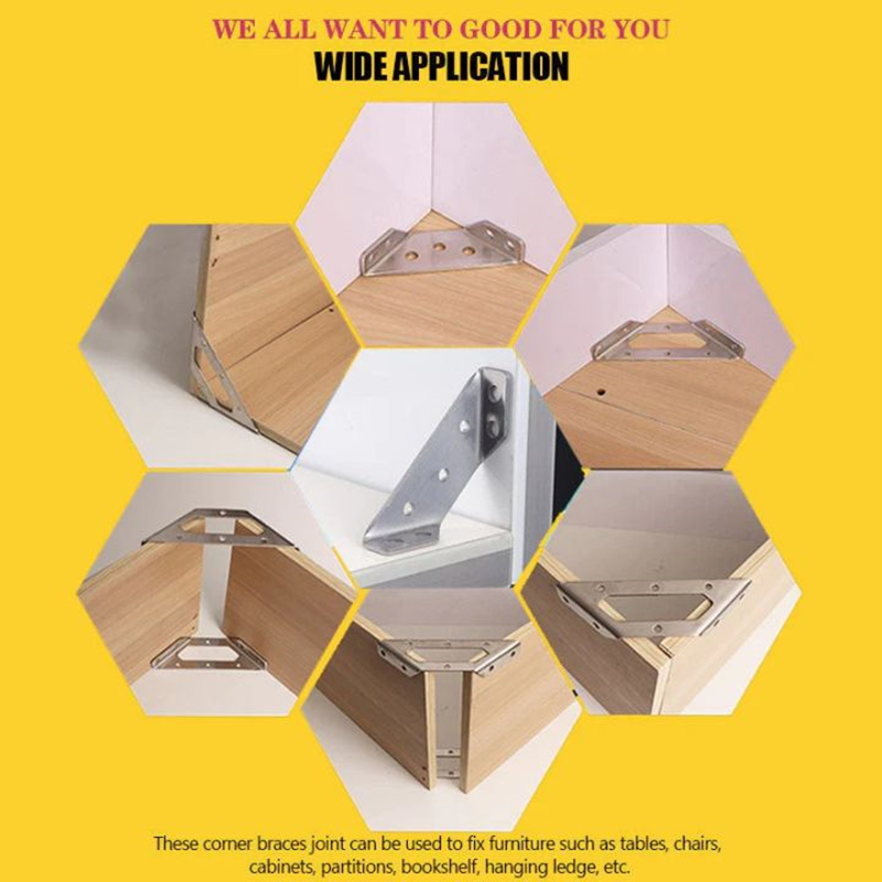범용 가구 코너 브래킷 각도 고정 커넥터 침대 프레임  - Woodworking Joint Types 리뷰 및 가격