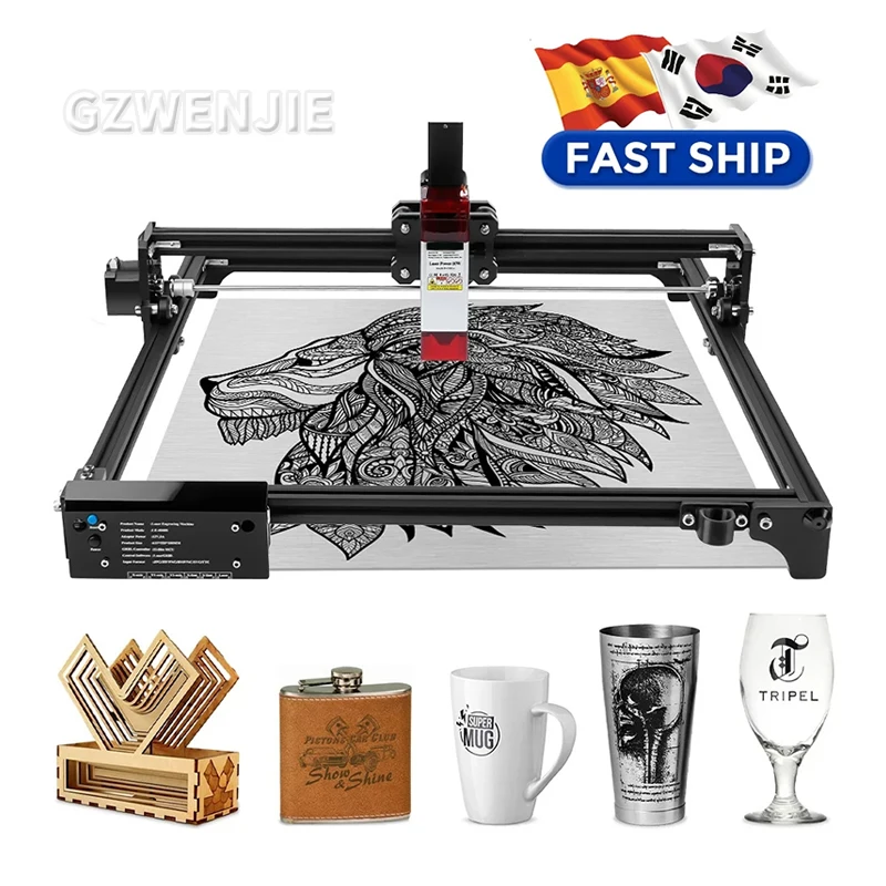 초보자를 위한 데스크탑 레이저 조각기 커터 3000MM - Woodworking Kits For Beginners 리뷰 및 가격