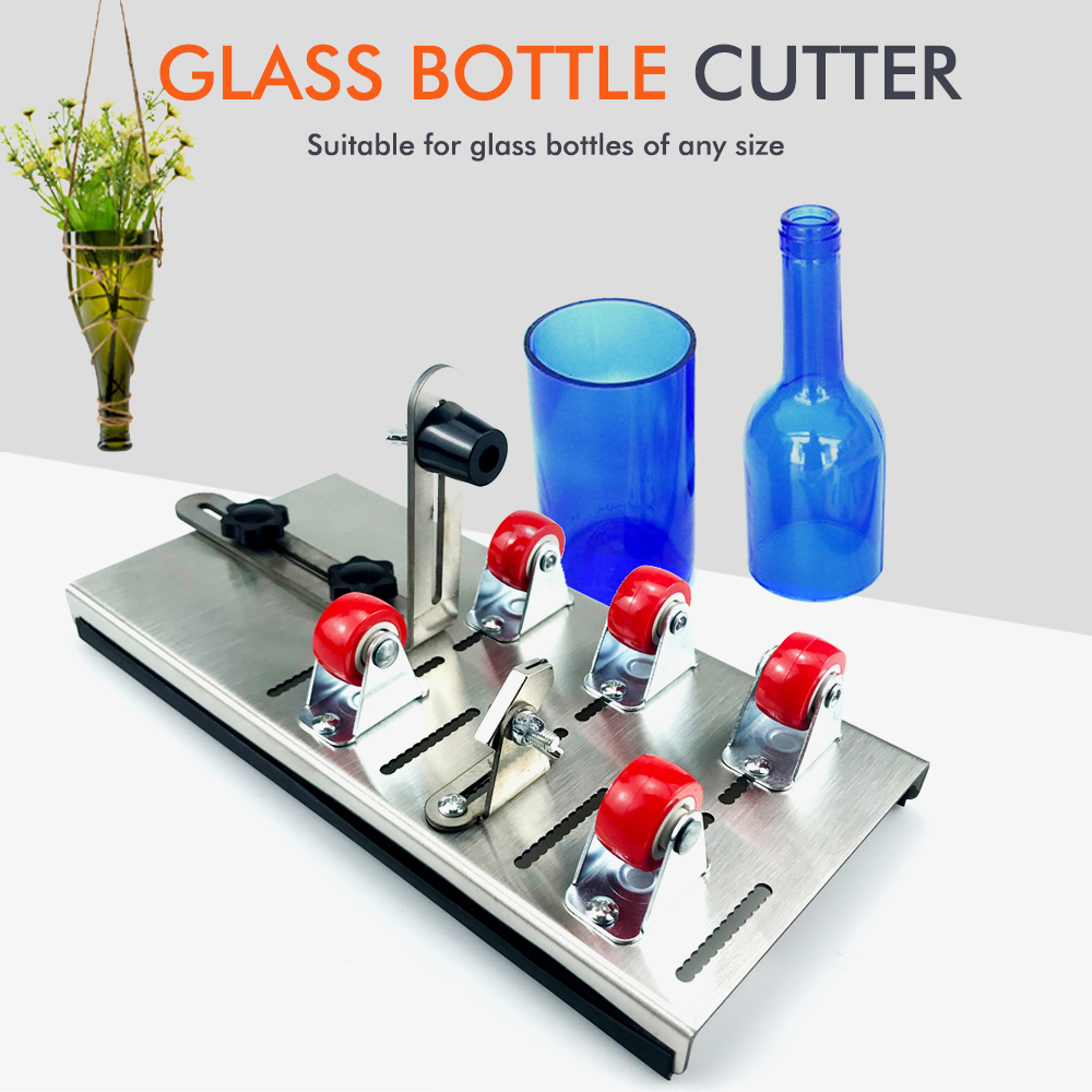 DIY 유리 병 커터 조정 가능한 크기 금속 Glass - Woodworking Manufacturing 리뷰 및 가격